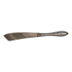 Art deco silver cake knife