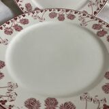 6 BFK dinner plates - Trifolium service