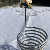 Set of 7 designer metal diabolo coconut trees