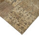 Tapis oriental contemporain fait à la main 201 cm x 301 cm marron patchwork tapis