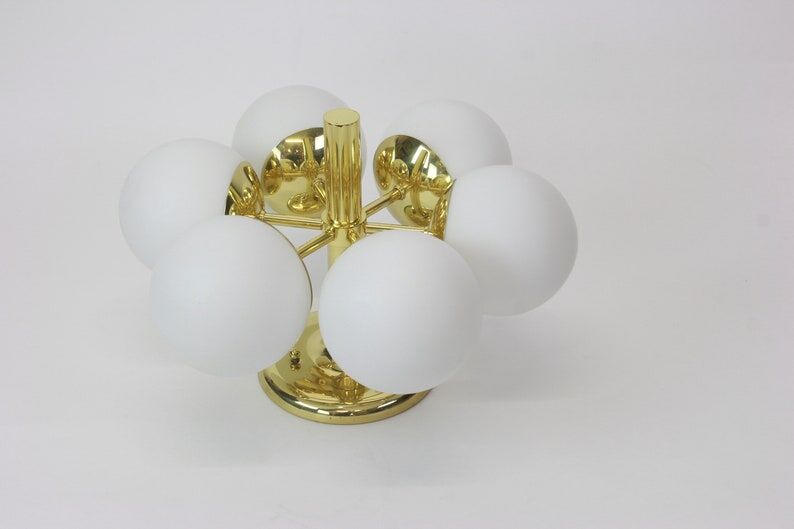 Mid-century ceiling lamp by Kaiser Germany 1960s