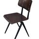 Galvanitas S16 School Chair Dining Chair Design Black Frame