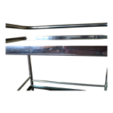 Smoked glass table service