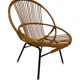 Vintage rattan chair by Dirk van Sliedregt Rohe Noordwolde 1960 in the Netherlands