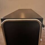 Enfilade vintage métallique style Bauhaus des années 1970