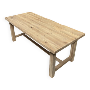 Table de ferme en chêne