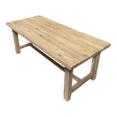 Table de ferme en chêne massif