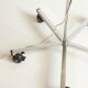 Vintage adjustable chrome medical precision light by Derungs Licht, Switzerland 1980s.