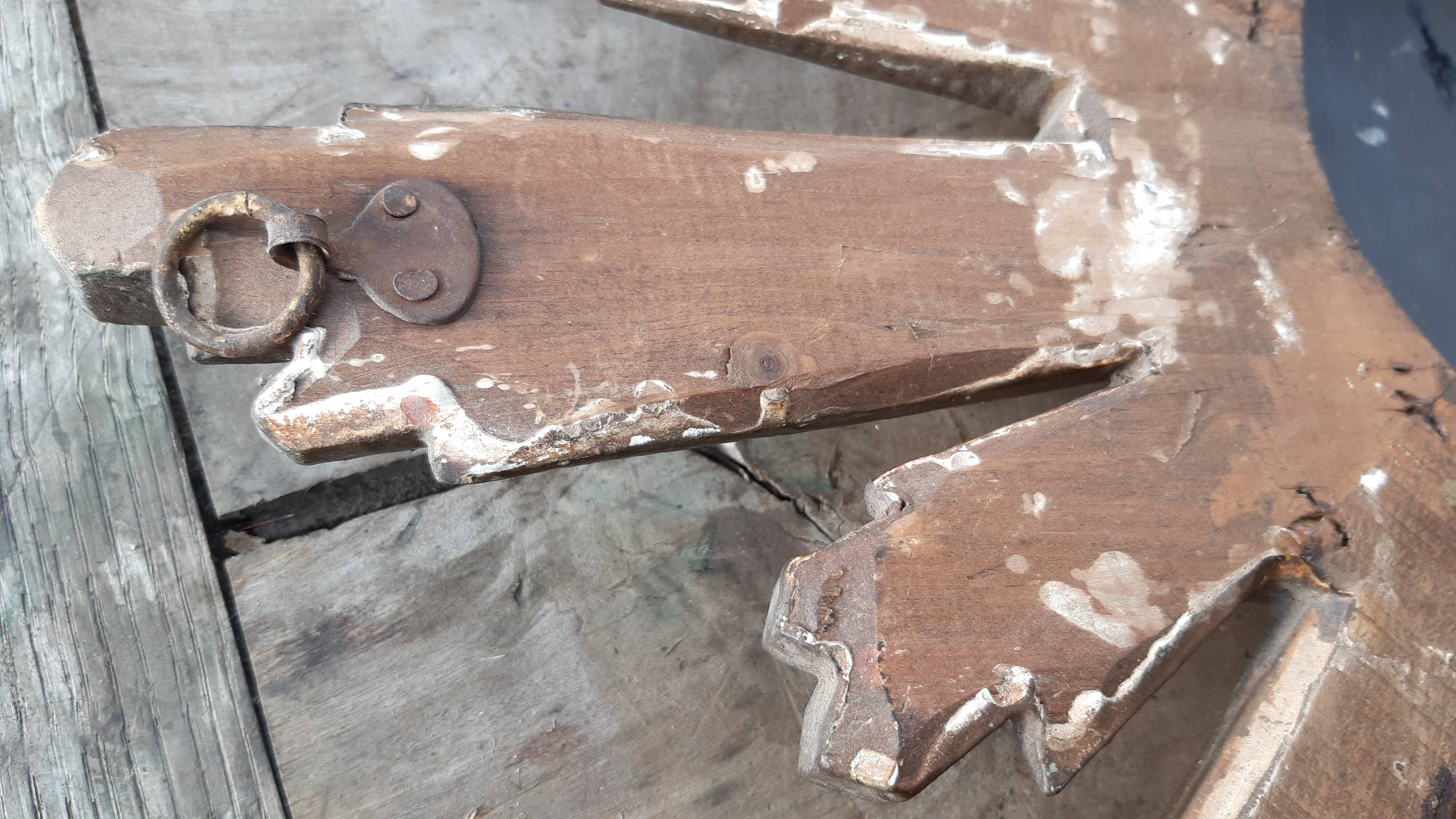 Wooden sun mirror 1950 - 60cm