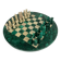 Decorative chess set in malachite, 1950–1970