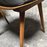 Lot de deux chaises vintage Baumann Sonate 1960