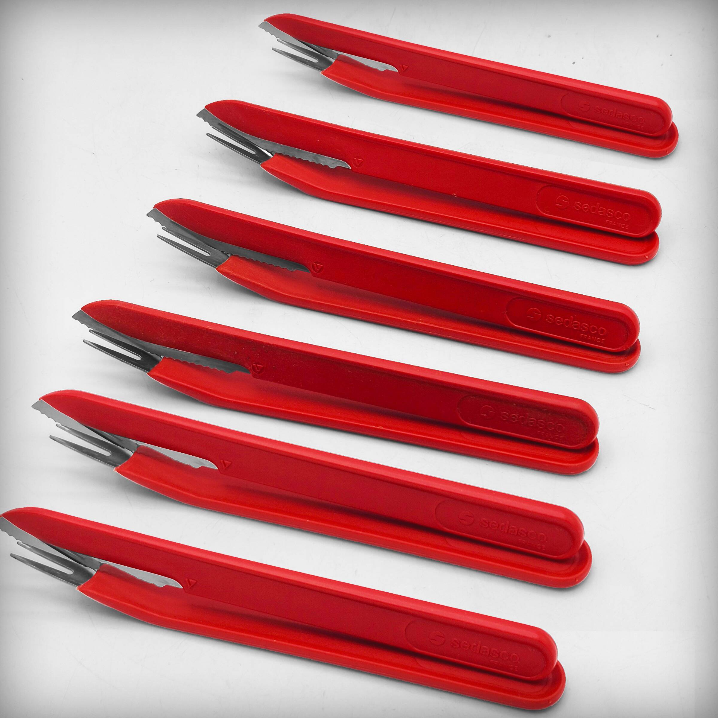 "Casino" cutlery set for 6 people by Sedasco, France, 1970s