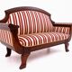 Antique sofa from the late 19th century, Northern Europe. After renovation.