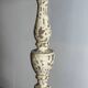 Lampe en bois patiné Shabby chic