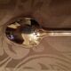 12 teaspoons, floral pattern with lily of the valley, silver metal
