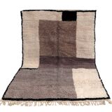 Handmade Berber wool rug
