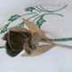 Ashtray "flower" 6 petals in vintage brass 70's