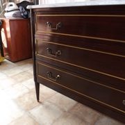 Chest of drawers mahogany Louis XVI 1970