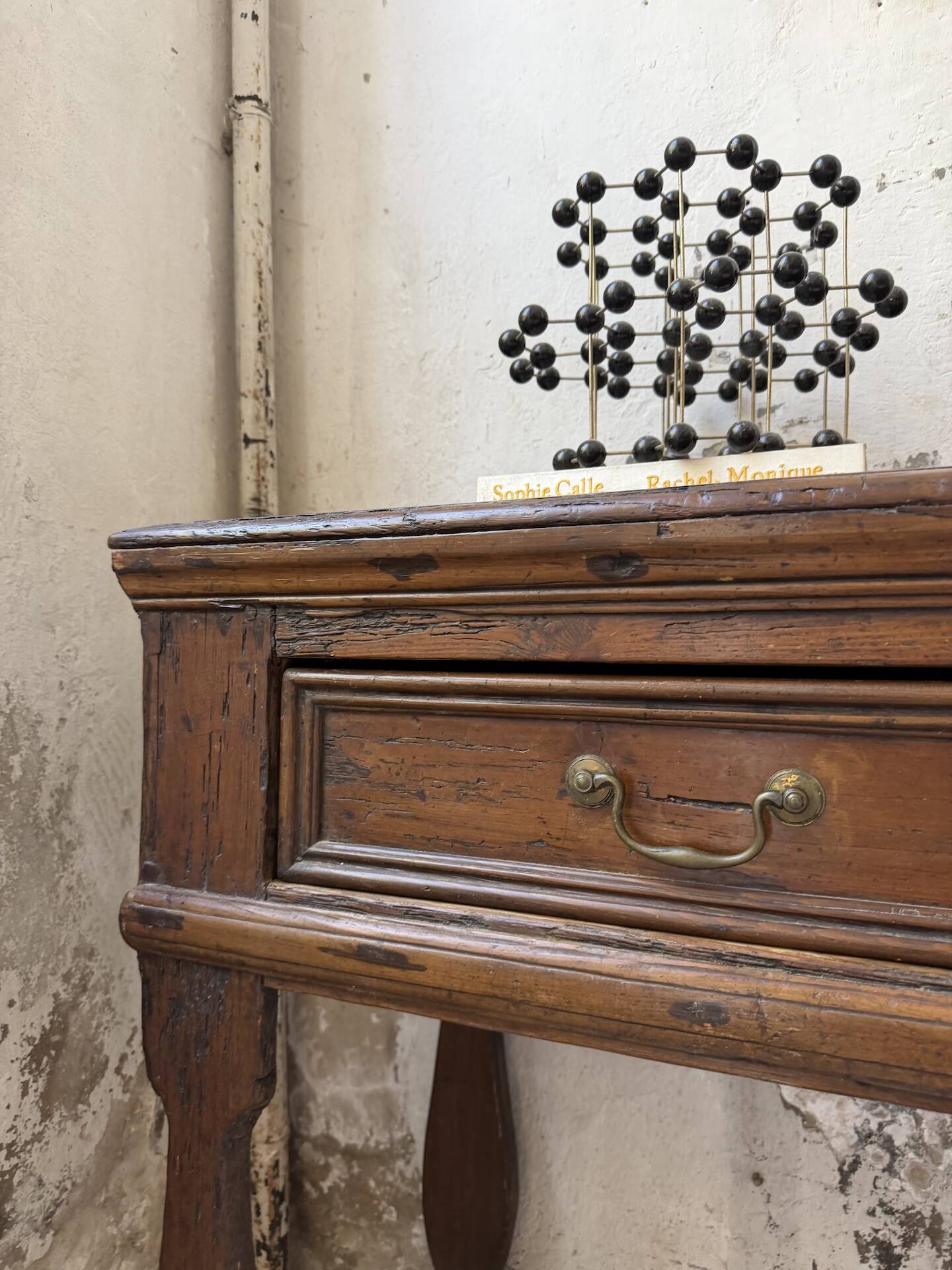 Console bois pin 1900