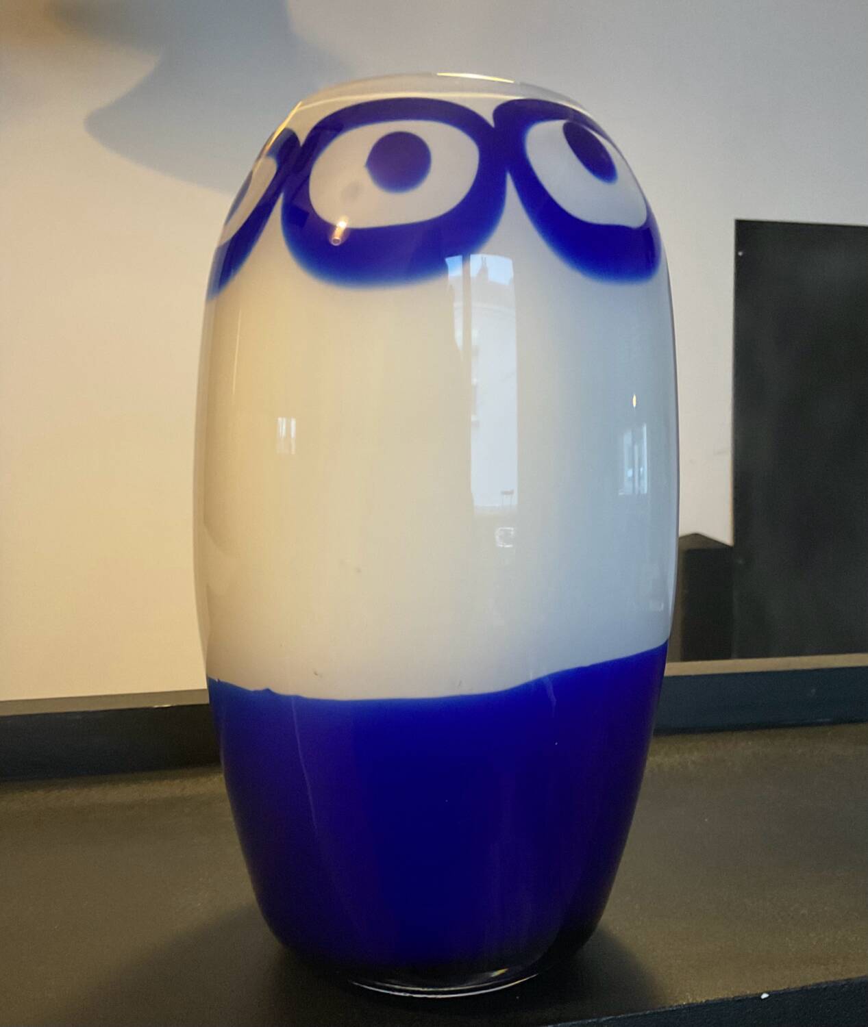 Murano blown glass vase