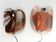 Set of 2 glassplattelampet wall sconces by Per Lütken for Holmegaard, Denmark 1970's
