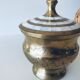 Brass and mother-of-pearl box