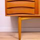 Buffet vintage danois Arne Vodder n° 63, fabriqué par Sibast en teck, datant du milieu du XXe siècle.