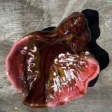 Pair of 60s-70s Vallauris Ceramic Empty Pockets in Shell Shape