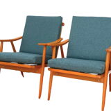 Czechoslovakian Armchairs from TON, 1960s, Set of 2