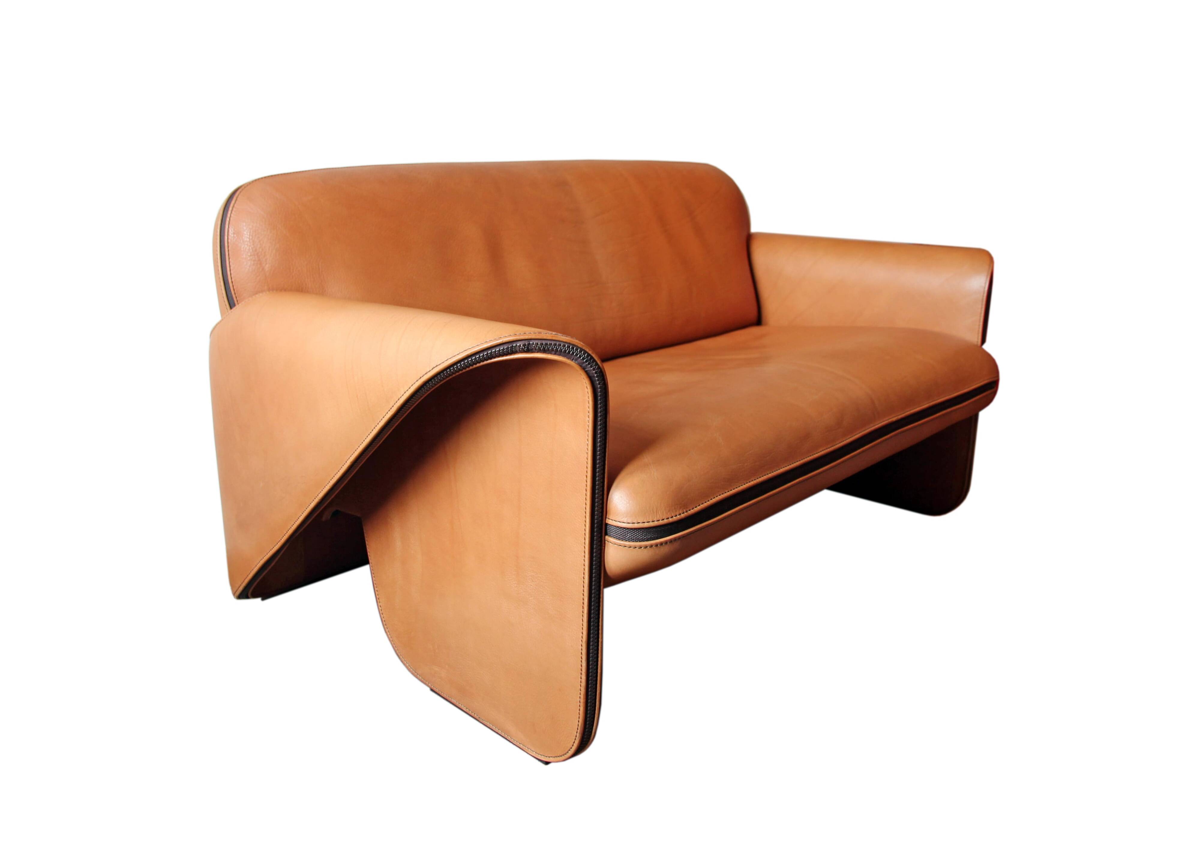 Canapé vintage DS-125 par Gerd Lange pour De Sede, 1978