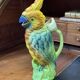 St Clément earthenware jug, parrot from the 1950s.