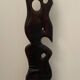 Abstract wooden sculpture 20th century