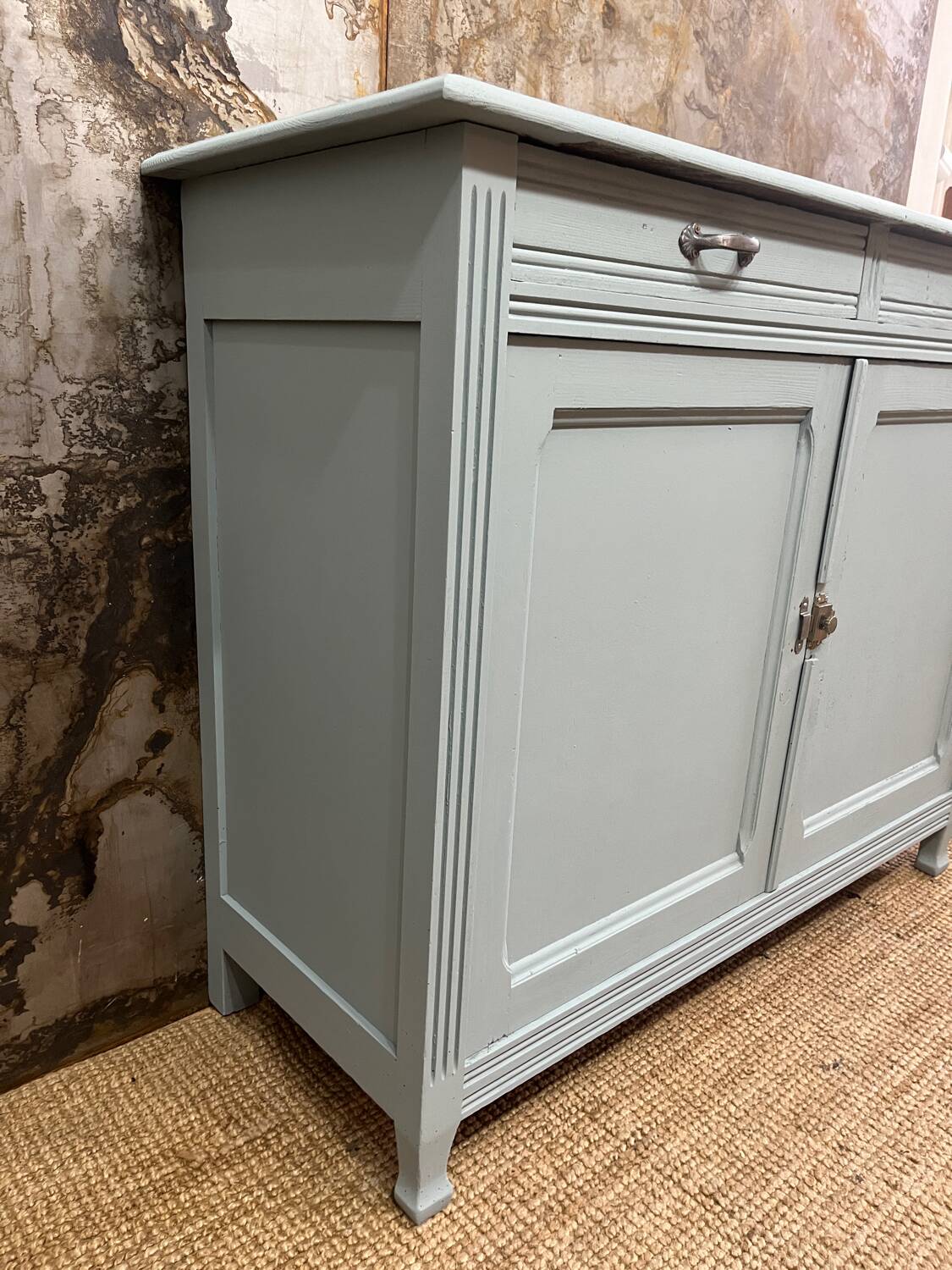 Waterfall blue Parisian sideboard