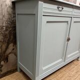 Waterfall blue Parisian sideboard