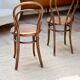 Thonet wooden bistro chairs n14 and n18