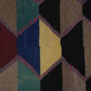 Tapis vintage turc de oushak tissé à la main 124x141 cm
