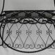 vintage wrought iron magazine rack Chaty Vallauris