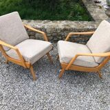 Pair of vintage armchairs