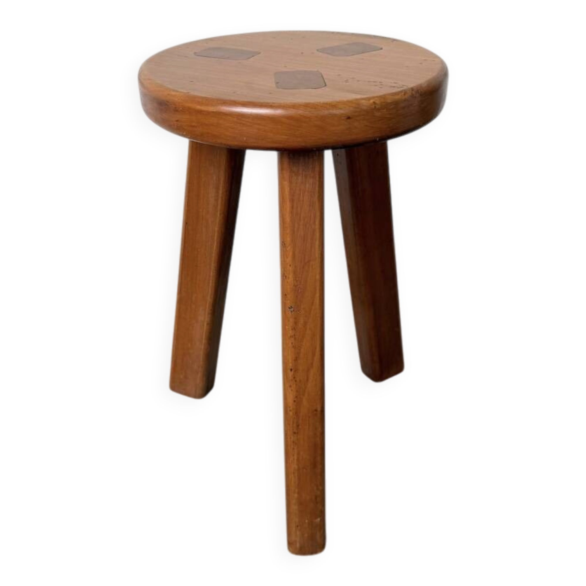 Tripod stool elm