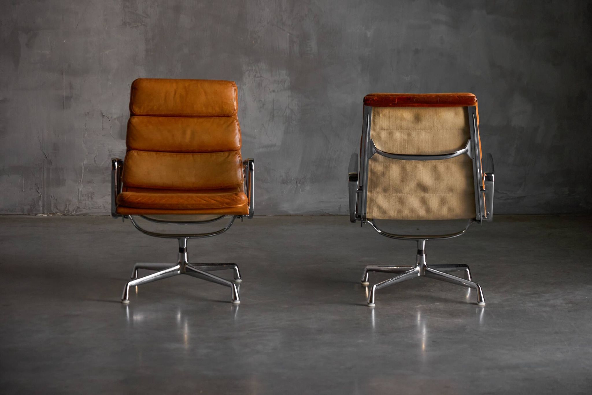Chaise Soft Pad EA216 par Charles et Ray Eames, États-Unis, 1969