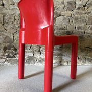 4 chaises modèle 4875 par C. Bartoli pour Kartell, 1970