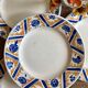 Set of 8 antique flat plates - Canada from Moulin des Loups