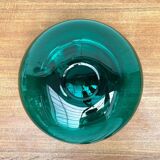 Large vase from the Swedish Stockholm series, handmade glass from Ikea, 1990s.