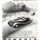 Vintage poster 30s Renault Automobiles