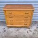 1960 compass foot chest of drawers