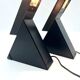 “Delta” lamps by Mario Bertorelle for “Jm Rdm” Massanzago, 1980s