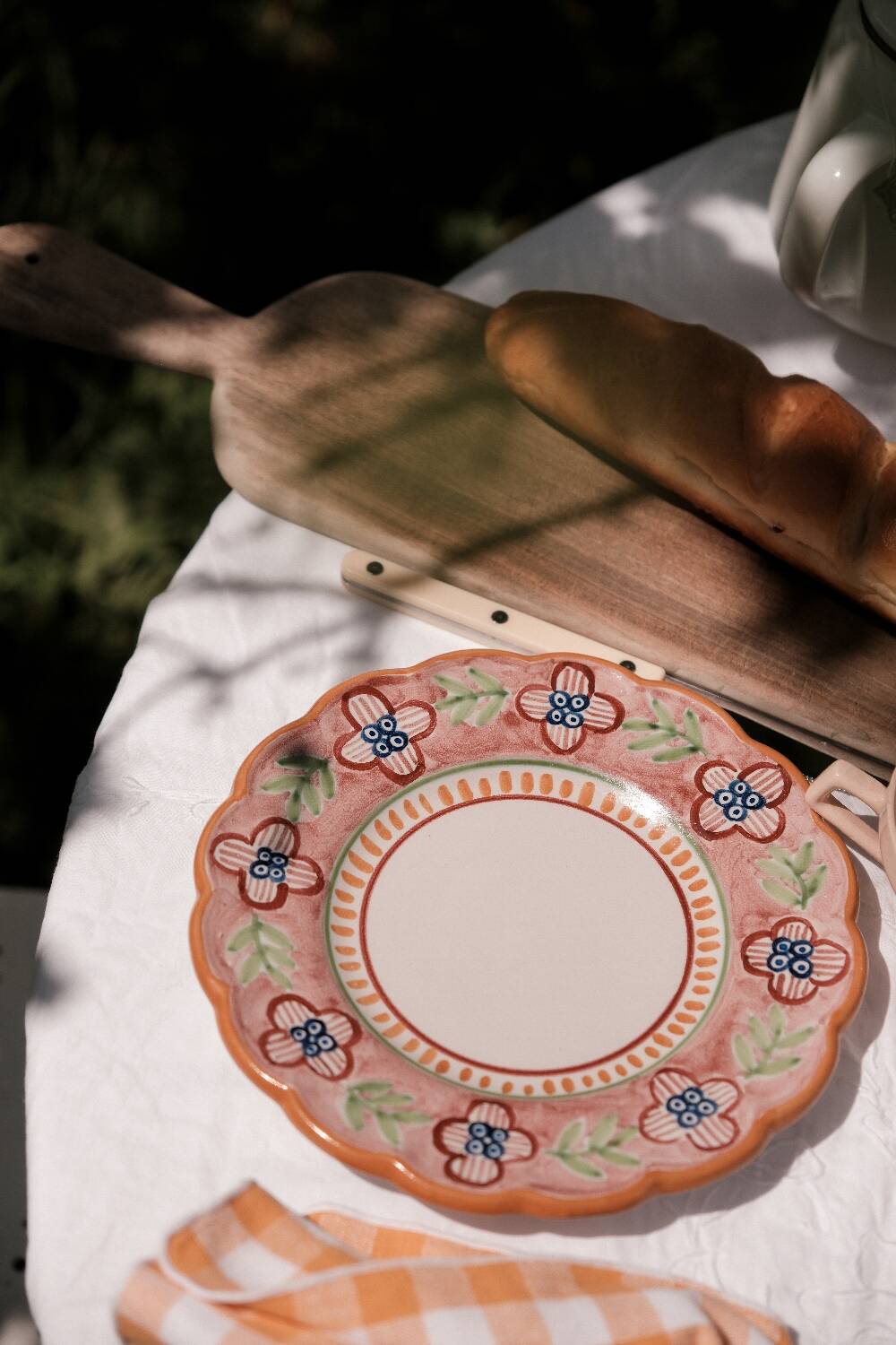 Hibiscus plate