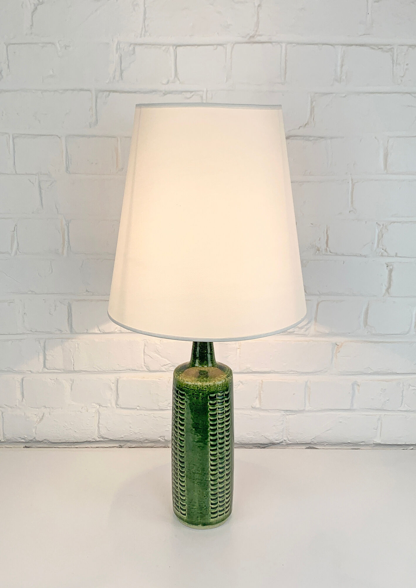 Ceramic Table Lamp Dl27, Per Linnemann-Schmidt for Palshus, Denmark