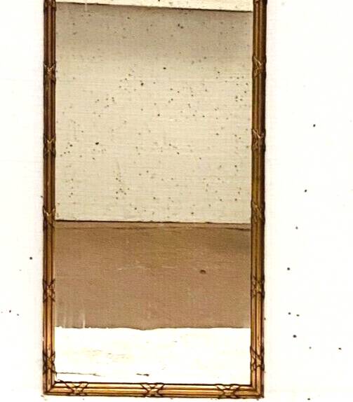 Louis XVI style mirror in wood and gilded stucco 19th century Mantel trumeau