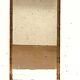 Louis XVI style mirror in wood and gilded stucco 19th century Mantel trumeau